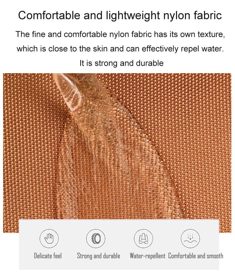 Large capacity waterproof multi pocket nylon shoulder bag for daily use, multifunctional handbag, essential for commuting, recommended latest styles