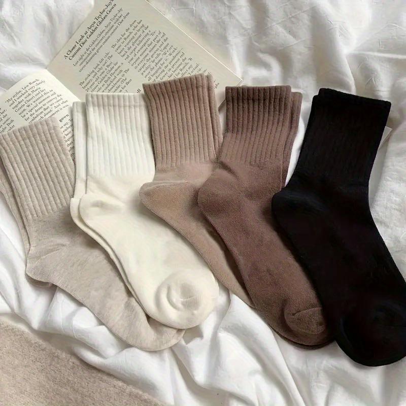 1 Pairs of Simple and Stylish Mixed Color Stockings, Suitable for Family Outings and Essential for Travel  Classic Fashion