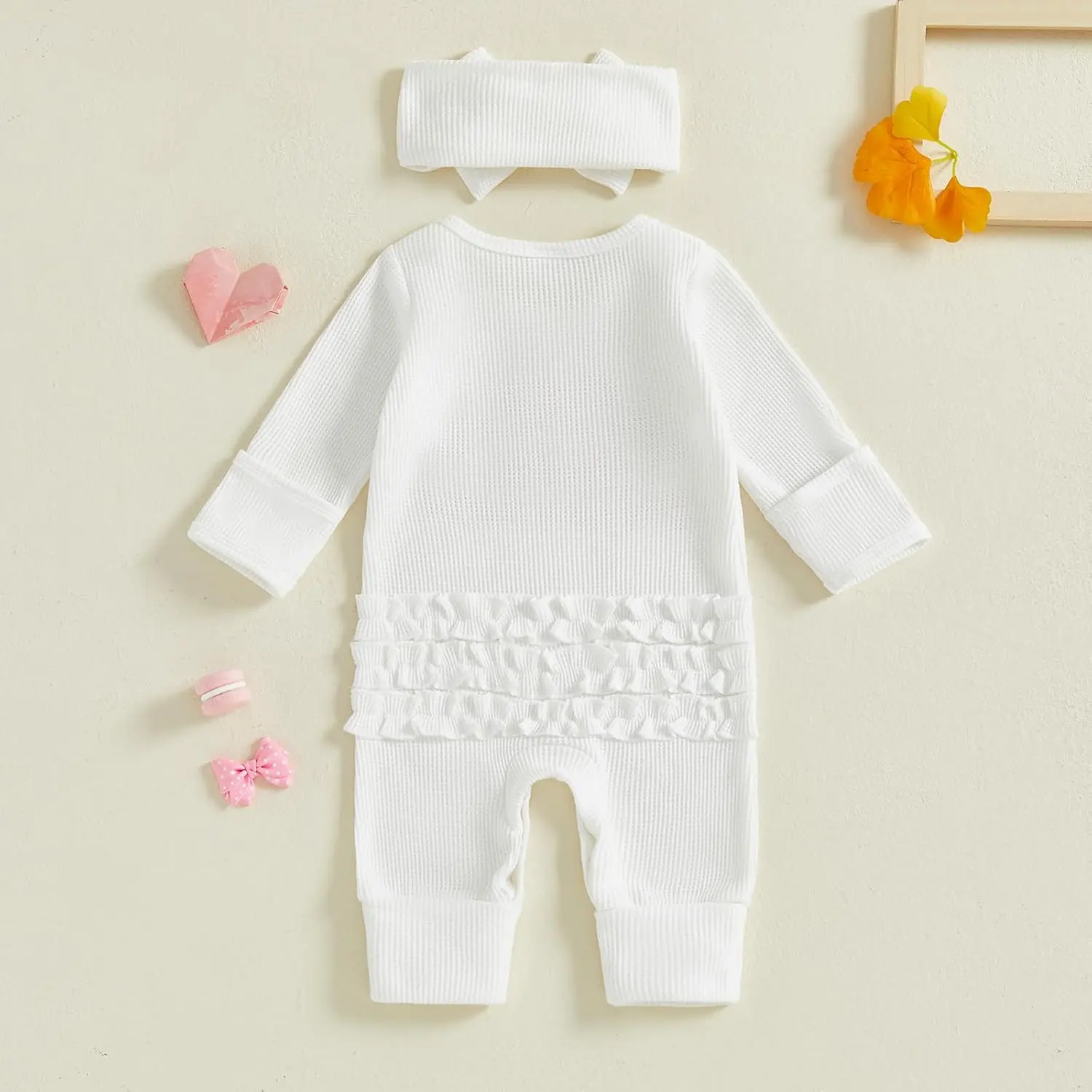 Baby Girl Winter Clothes Newborn Preemie Going Coming Home Outfit Ruffle Mitten Sweater Romper Cute Knit Jumpsuit Baby Girl Winter Clothes Newborn Preemie Going Coming Home Outfit Ruffle Mitten Sweater Romper Cute Knit Jumpsuit