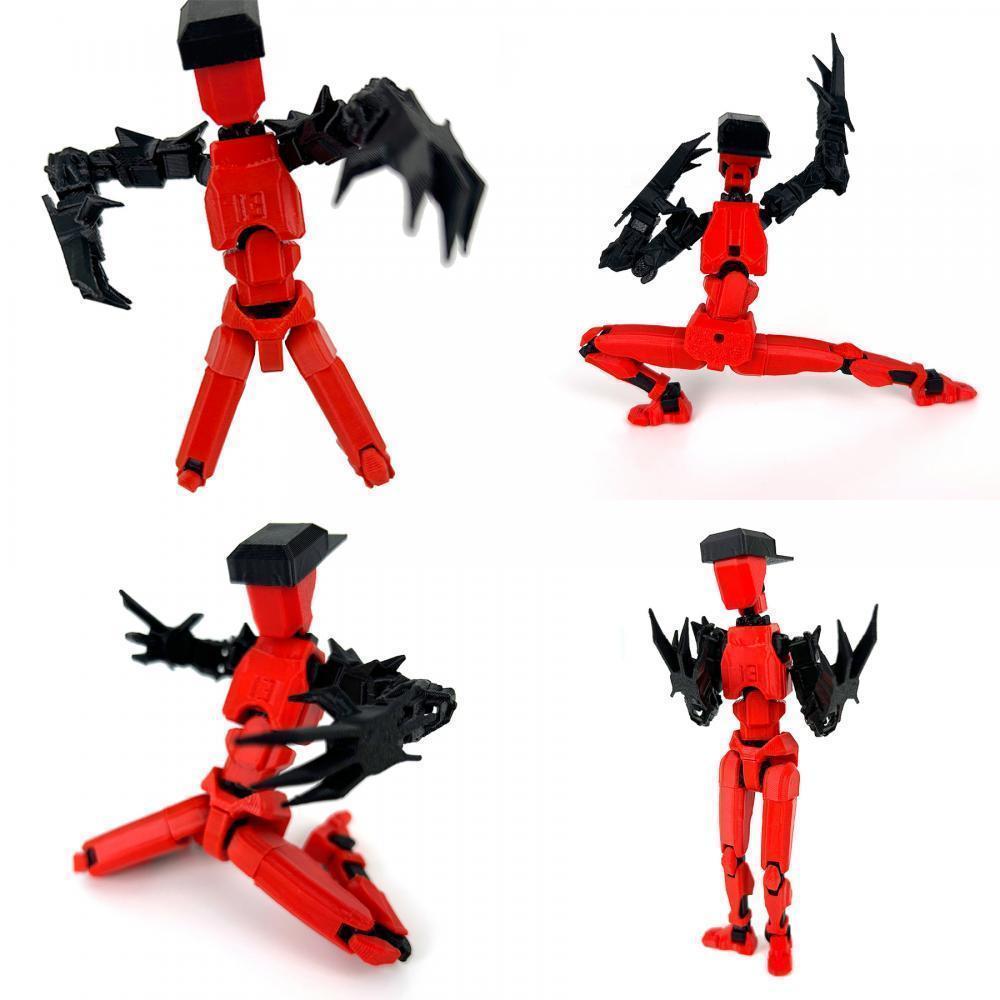 3D Printed Dummy Bloody Warrior Series Shf Toys Action Figures Anime Multi-Jointed Shapeshift Mannequin Model Without Base