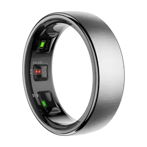 R10 Smart Ring with Charging Dock Men Women Health Sleep Heart Rate Monitoring IP68 & 5ATM Waterproof Multi-sport Mode reminder
