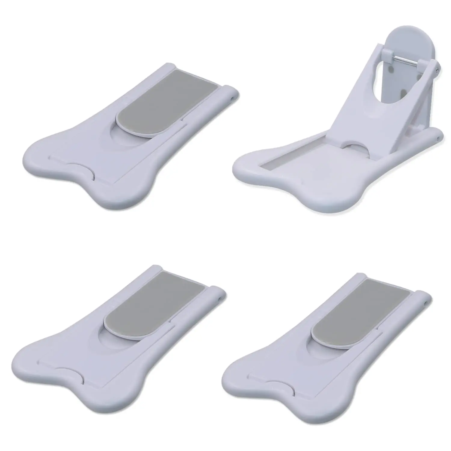 Sliding Door Lock for  Safety, Window Stoppers for Vertical Wndows, Sliding Patio Door Lock for  Proof (4 Pack)