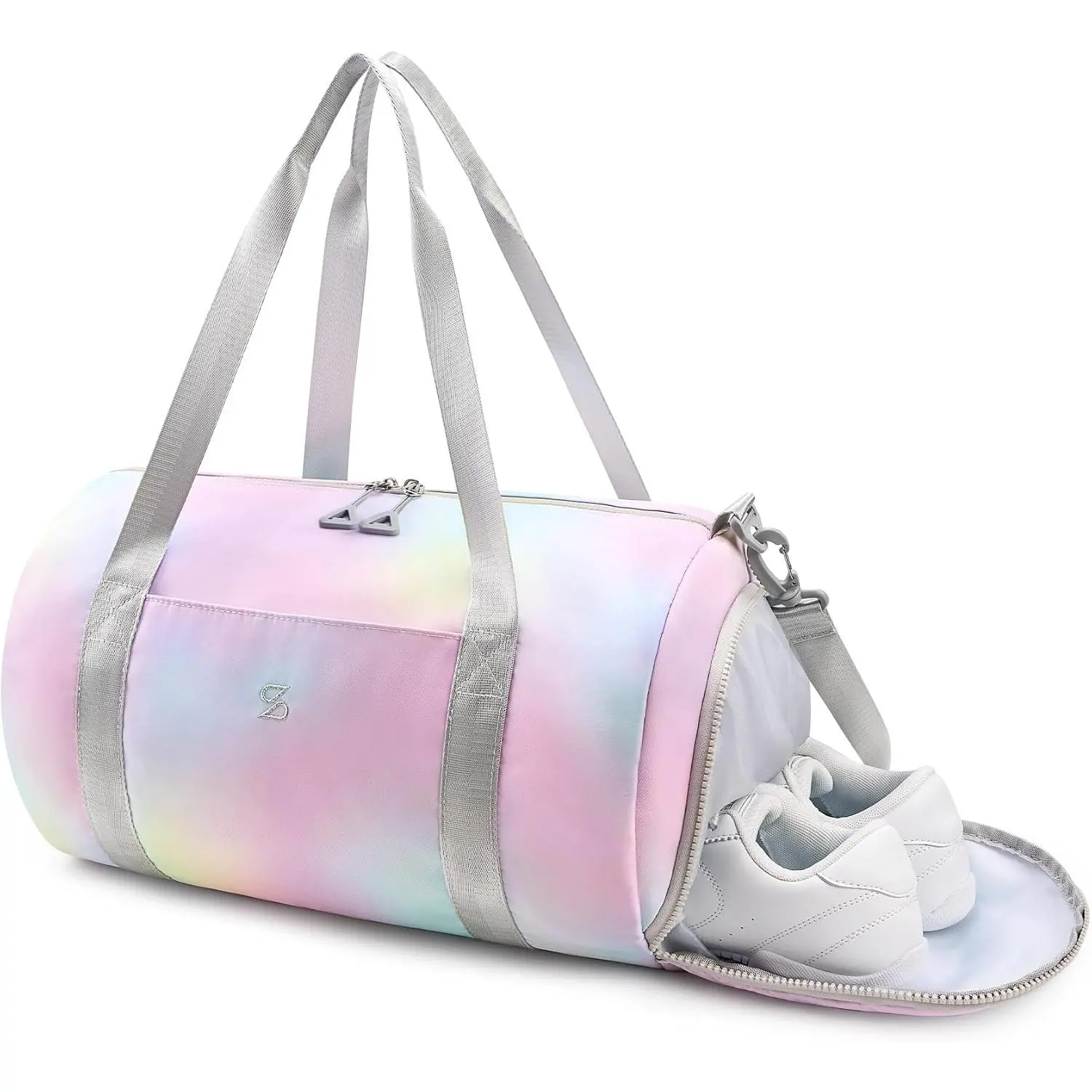 Dance Bag for Girls Ballet Bag Gifts for Girls Waterproof Sports Gymnastics Bag with Shoe Compartment Cheer Duffle Bag