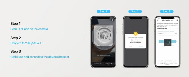 ZOSI 4MP 2 Way Video Security Camera, C519M 360° View HD Monitor, Plug-in 2.4G/5G Dual-Band WiFi Smart Home Indoor Cam,One-Touch Call,Human Detection,Pan/Tilt,Cloud & Memory Card Storage Recording Night Vision Privacy Mode