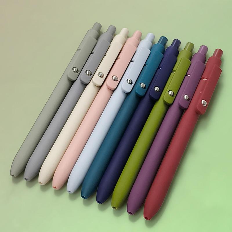 Back To School Neutral Pen, 0.5/0.7mm Quick Dry Black Ink Pen, Fine Tip Smooth Writing Pen, Cute Office School Supplies, ballpoint pen kit, Gift for Teacher