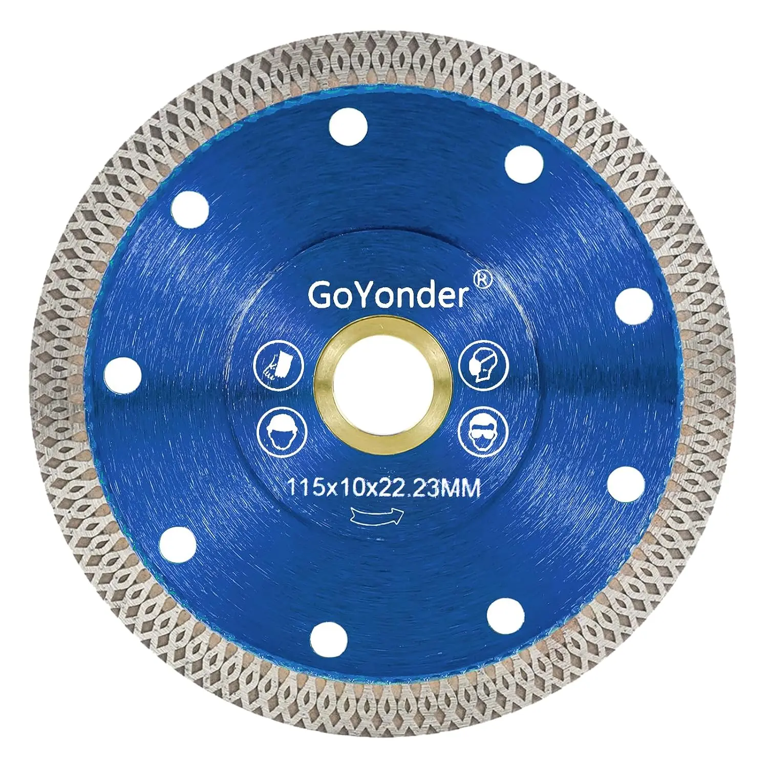 4.5 Inch Tile Blade, Thin Saw Blade for Cutting Porcelain Tiles, Marble Ceramics (4.5")