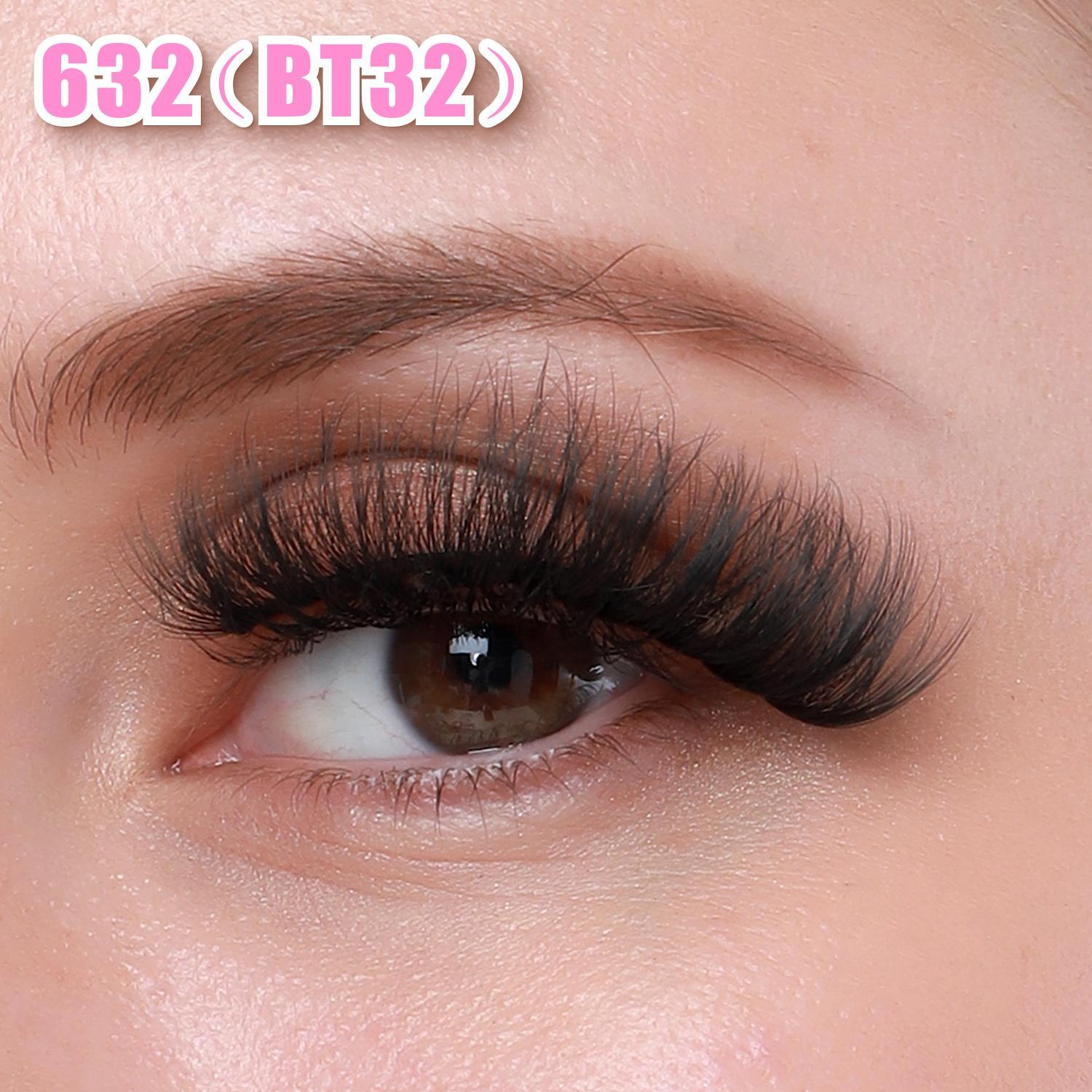 Mixed Styles False Eyelashes, Natural Look Eyelash Extensions, Self-Grafting Curled Eyelashes, Eye Makeup Enhancer for Women, Wispy Cosmetic Lashes, High-Quality Eyelashes #TOP PICKS