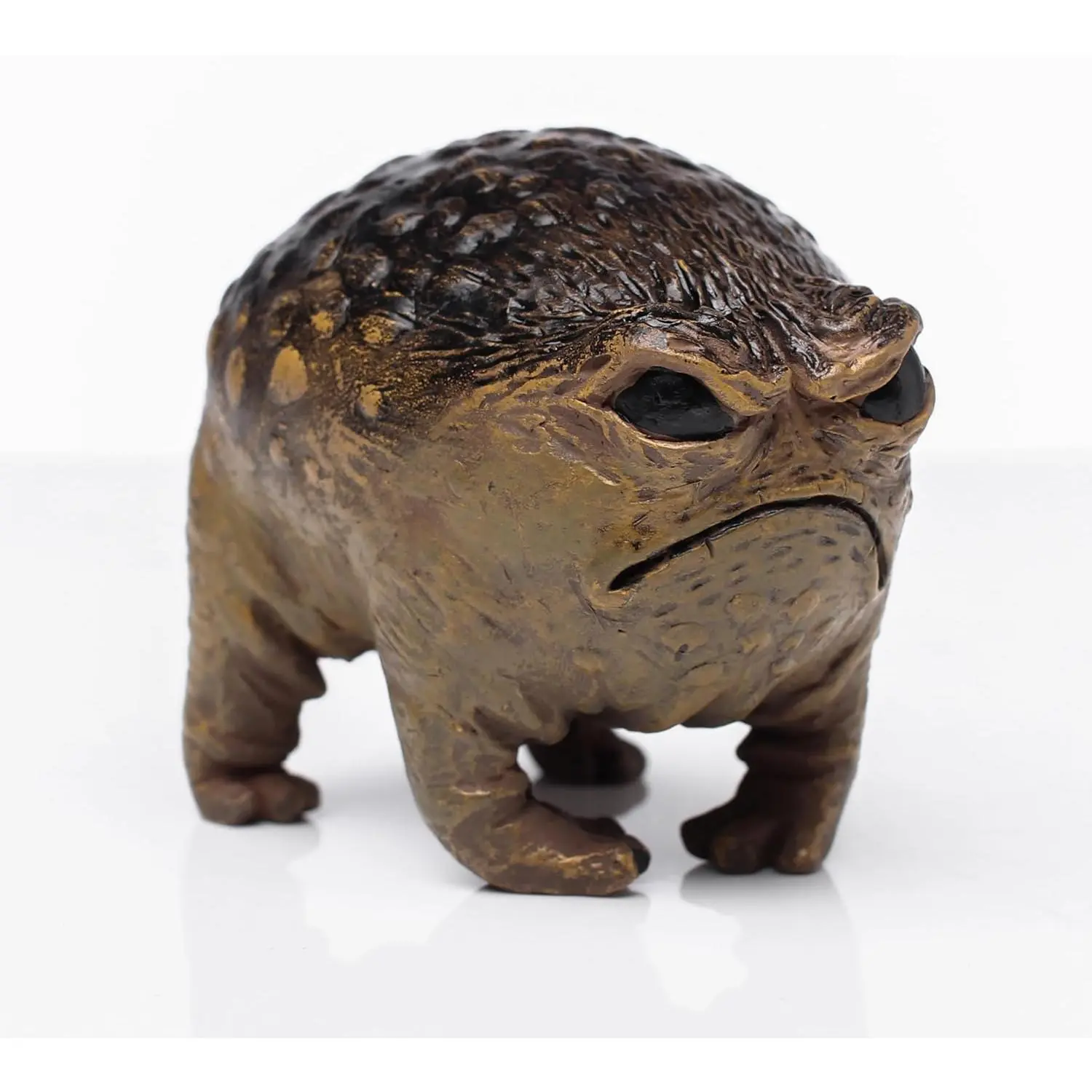 Weird Queer Grumpy Frog Toad Statue Ugly Angry Outdoor Garden Yard Decor Statue Fun Novelty Home Office Decor Sculpture Unique Gift