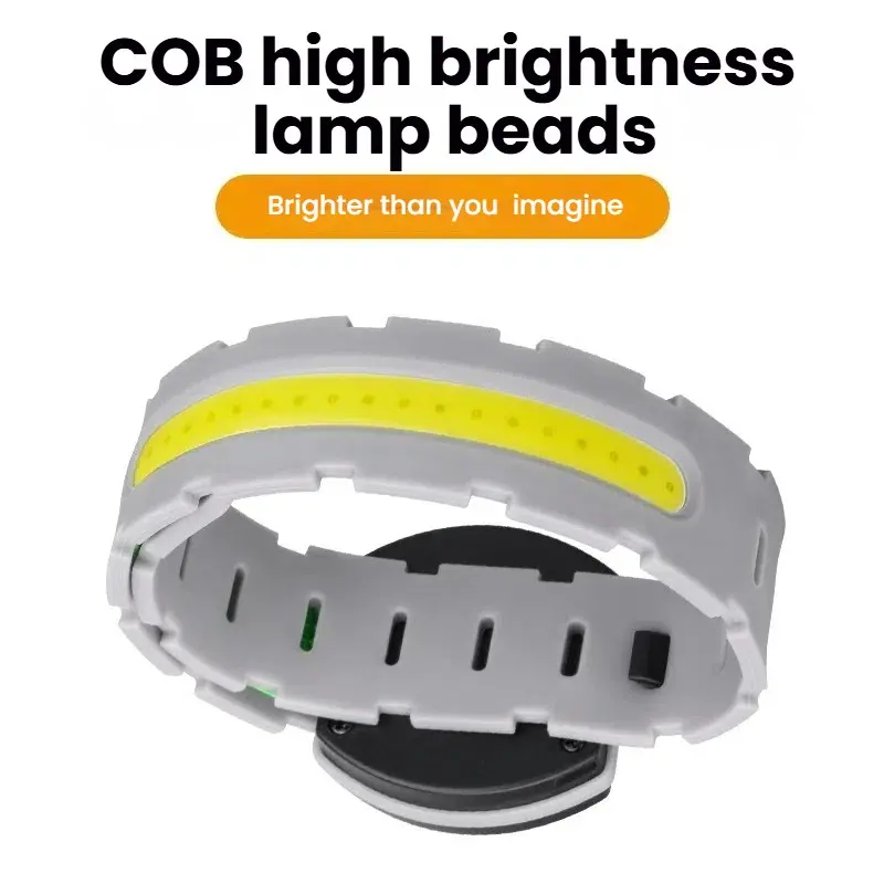 Functional COB Running Light, Type-C Charging Wristband, Waterproof Sweat-Resistant, Lightweight Arm Running Light, Ideal for Athletes