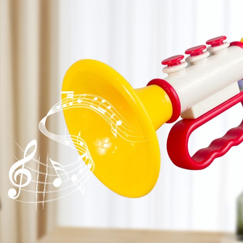 Trumpet TChildren Toy Colorful Musical Instruments Games for Kids Gifts Horn Toy