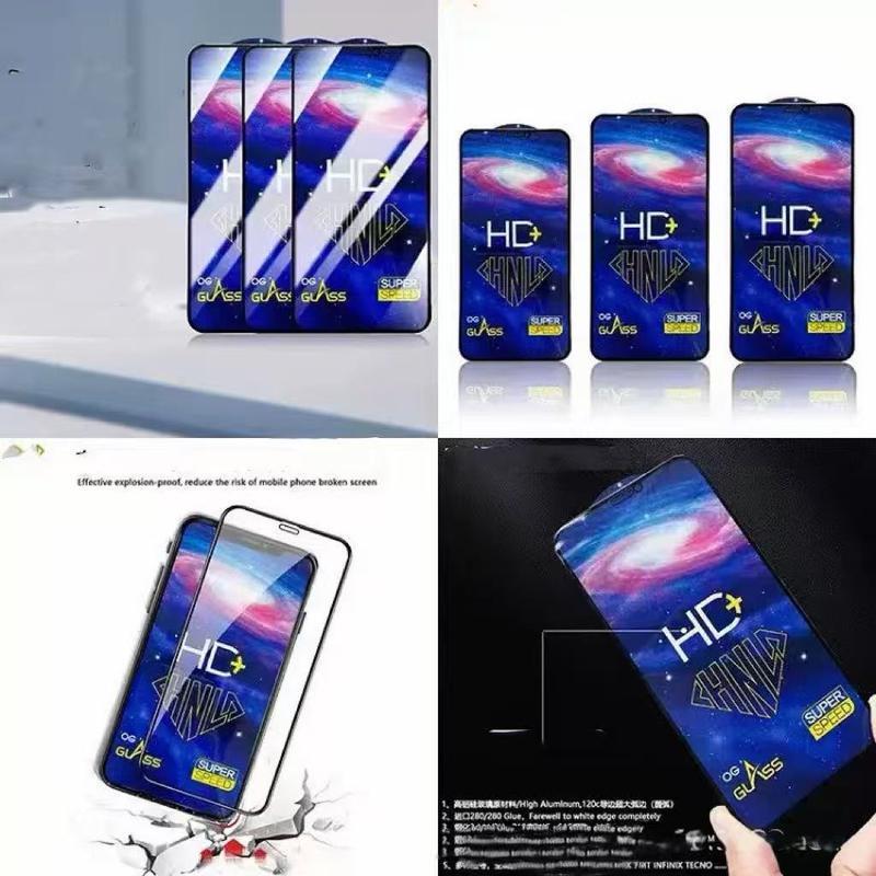 Glass Screen Protector Tempered Glass for iPhone 17 16 15 14 13 12 11 Series Pro Max Plus XR XS Max 8 7 HD+ Super Speed Protection Cover iphone 16 plus cases iphone 15 pro max case iphone 13 case iphone 14 cases screen protector junk phone case