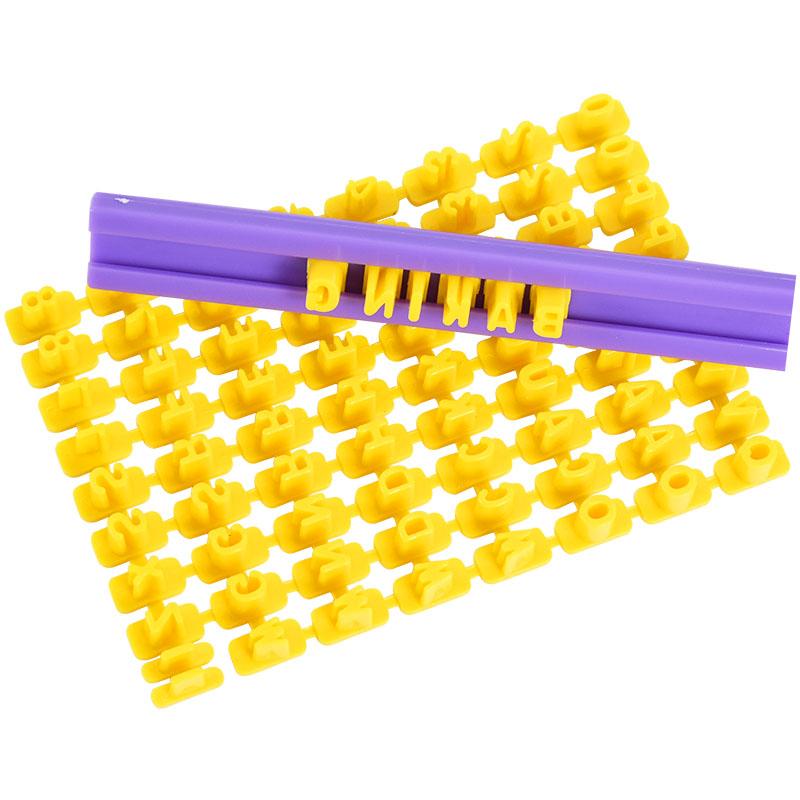 1Set Biscuit Baking Printing Alphabet Number Mold Cookie Cutter Letter Press Stamp Mould Embosser DIY Fondant Cake Tools Decor