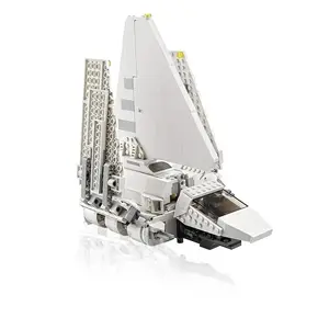 Millennium Falcon Starship Large Imperial Shuttle Model Kit, Luke Skywalker & Darth Vader, Building Blocks Toy, Collectible Set, Perfect Gift