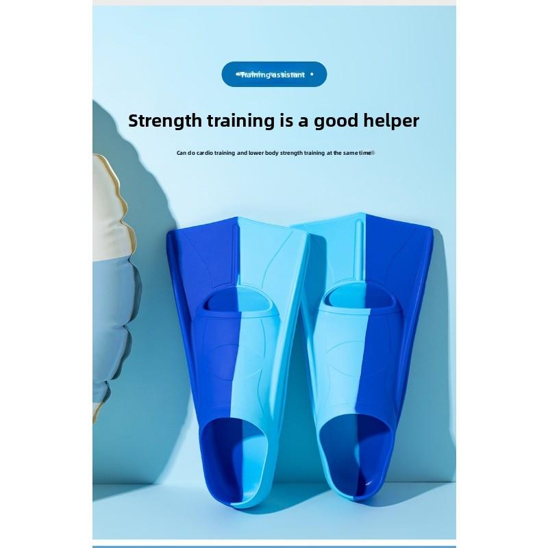 Swimming Flippers Silicone Flippers Children Adult Diving Frogs Training Diving Equipment Silicone Frogs