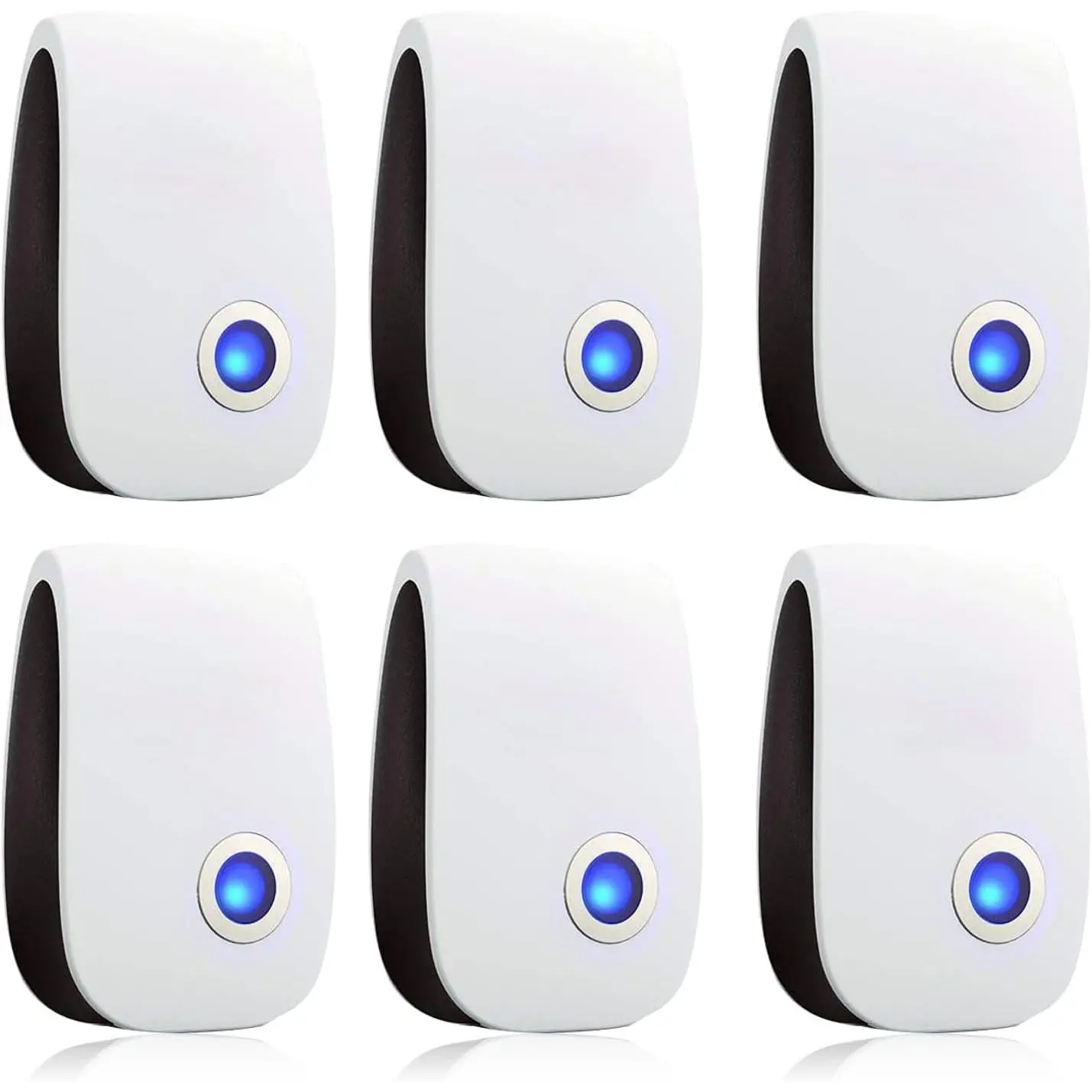 2026 Upgraded Ultrasonic Pest Control Repeller, Electronic Mouse Repellent Plug in Indoor Pest Control for Insect, Roach, Mice, Spider, Ant, Bug, Mosquito Repellent for House, Warehouse, 6 Pack
