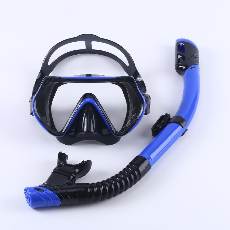 Tempered Glass Dive Mask Adult Snorkeling Set – Anti-Fog Panoramic View Scuba Diving Gear for Men Women #Snorkeling #SummerVibes #BeachDay #TikTokMadeMeBuyIt