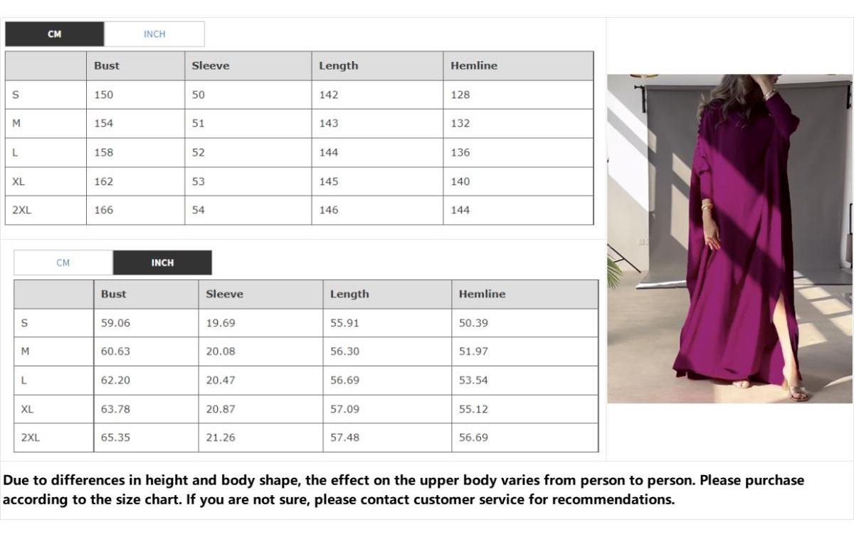 H-Line Loose Buttoned Solid Color Maxi Dresses Summer Long Sleeve