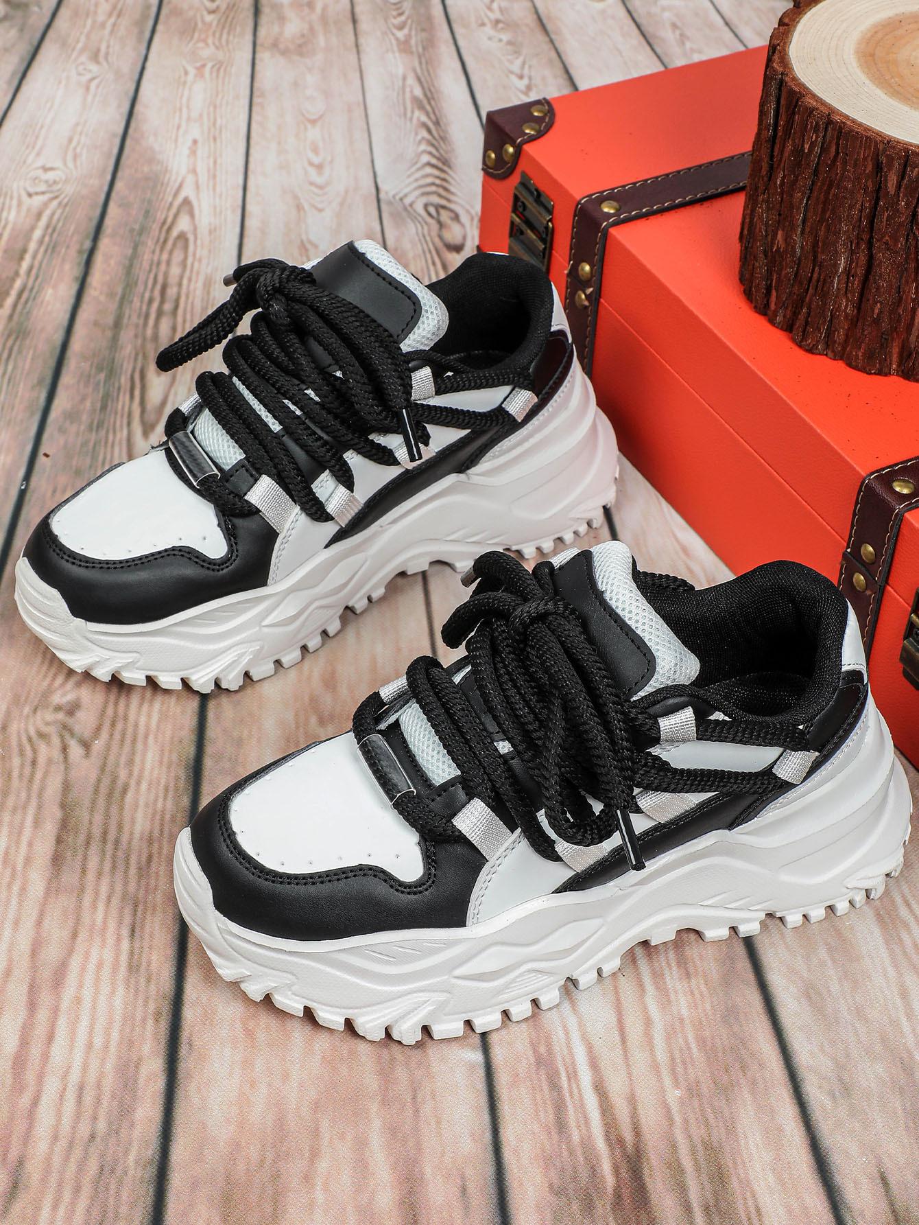 2026 trendy thick-soled fashion casual outdoor dad shoes, couple's versatile sports shoes, soft-soled comfortable student school shoes