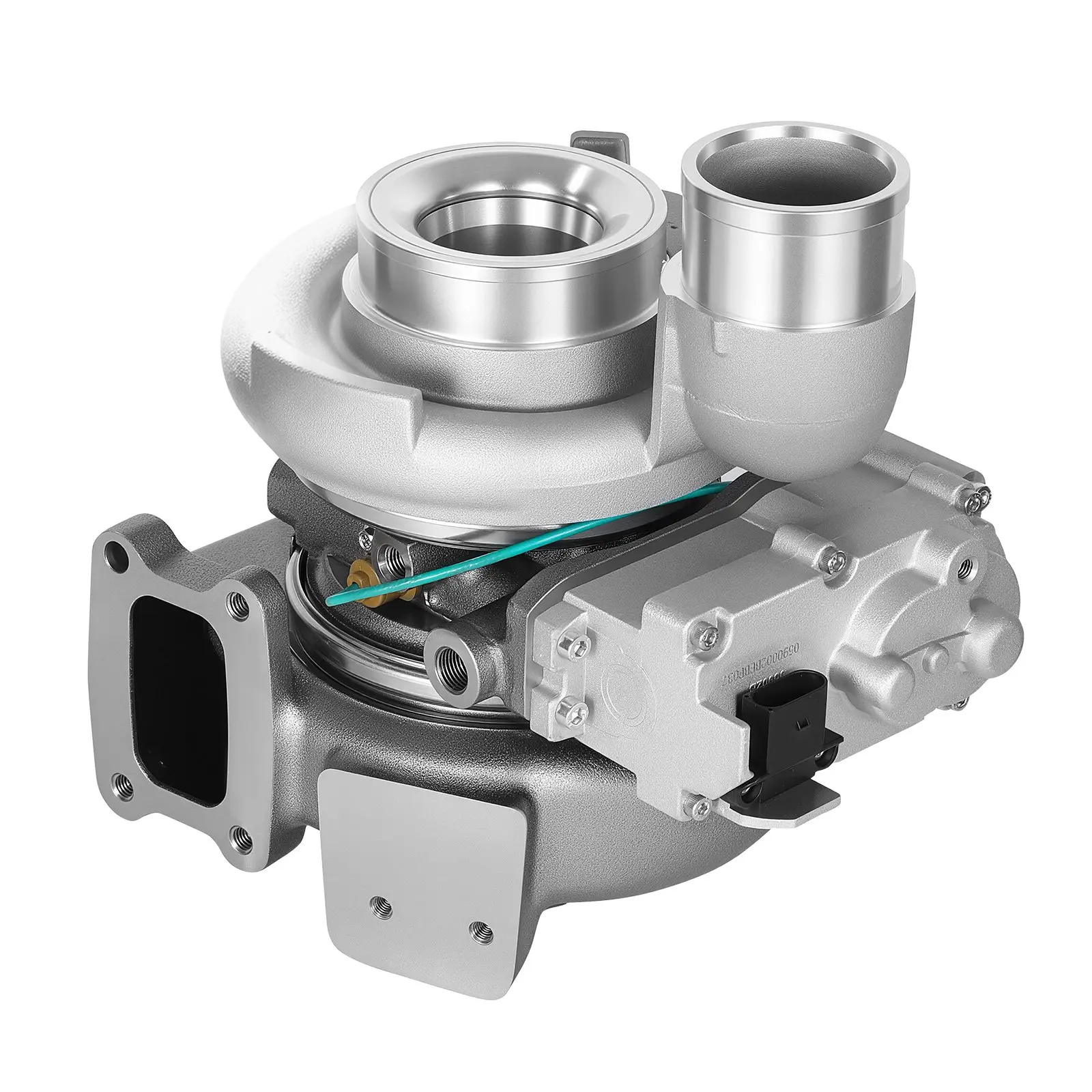 【DealsForYouDays】VEVOR Complete Turbo Turbocharger Kit with Solenoid Valve, Compatible with 2013-2018 Dodge Ram 2500 3500 ISB 6.7L I6 ISB Turbo Diesel Engine, Replace# 5327046HX, 5326055HX, 5326056HX, 68212739AA