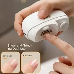 Electric Nail Clipper and Trimmer, Polishing/smoothing Function, High-Quality Nail Cutter, 20,000 Rpm Brushless Motor, Electric Nail Trimmer