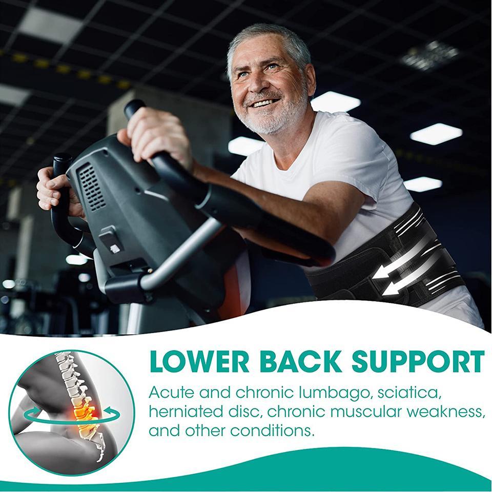 Back Braces for Lower Back Waist Belt with 6 Stays Breathable Lumar Belt for Men Women Work Waist Girdle Support Healthcare SpringStatements