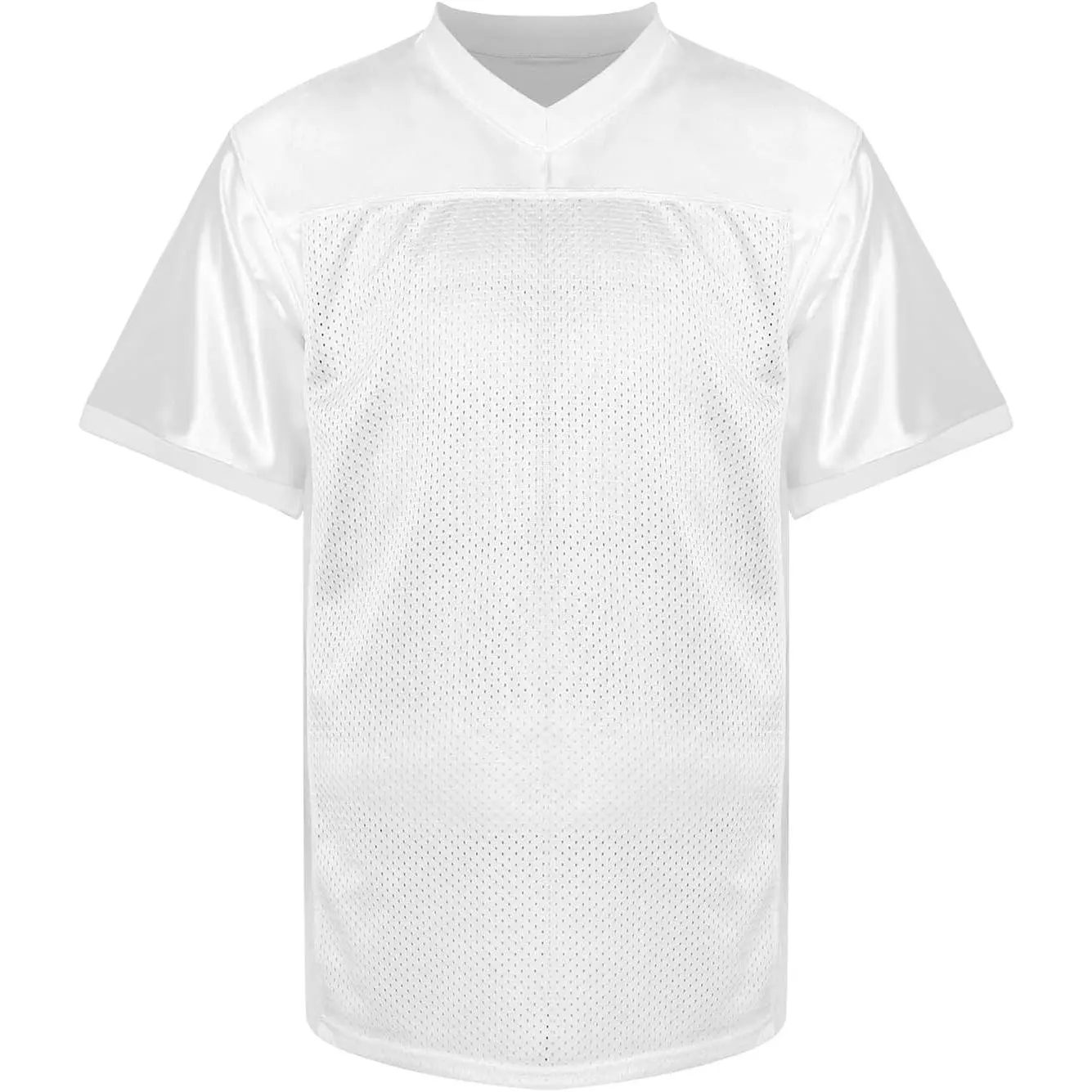 Men's Football Jersey Blank Football Practice Jersey for Athletic Training and Daily Leisure