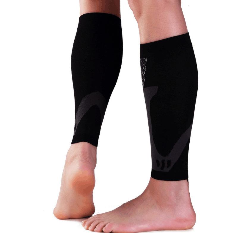 Compression Calf Guards for Running, Shin Splint & Varicose Veins Relief, Elastic Leg Support Sleeves for Men Women Multiple Colors