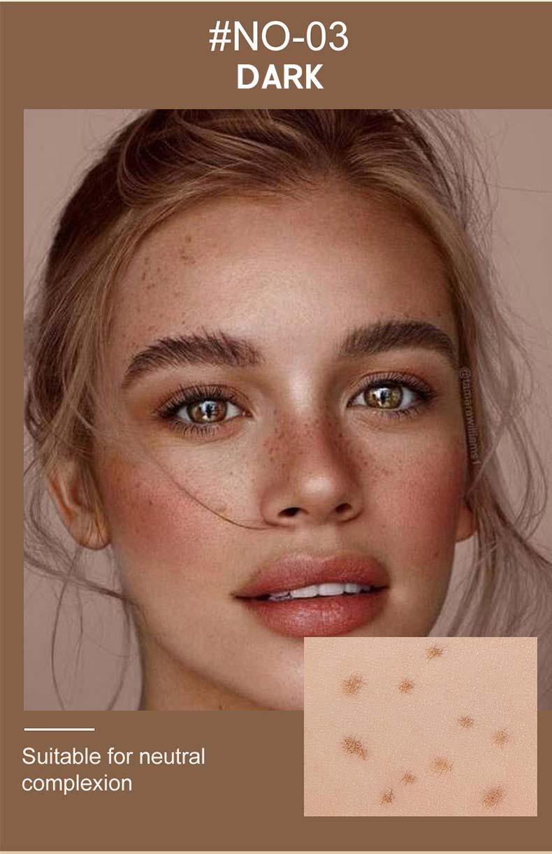 PAGE VINE European and American   natural realistic pigmented makeup freckle pen that doesn't fade easily