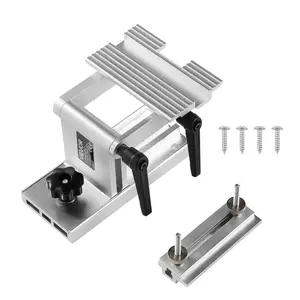 VEVOR Bench Grinder Tool Rest, Adjustable Replacement Tool Rest Sharpening Jig for 6" or 8" Bench Grinder - with Flat Miter Slide for 0 - 2.5 inch Wide Blades and Chisels