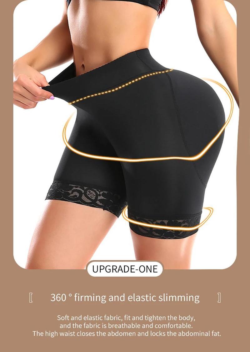 Premium Large Pads Butt Lifting Panties Hip Padded Body Shaper Seamless Big Booty Underwear Women Butt Lifter Padded Lace Shapewear