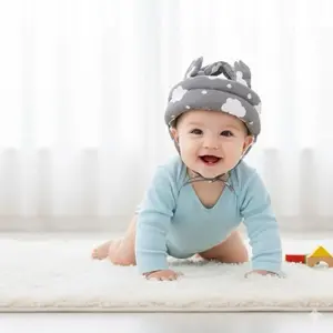 Safety Anti-Collision Hat | Head Protector for Walking Learning, Breathable Washable All-Season Protective Cap