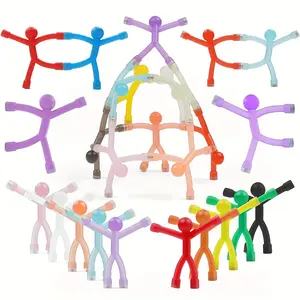 Humanoid Fridge Magnets: Playful Magnetic People Toys for Refrigerators, Lockers & Offices - Fun Decor & Desk Accessories