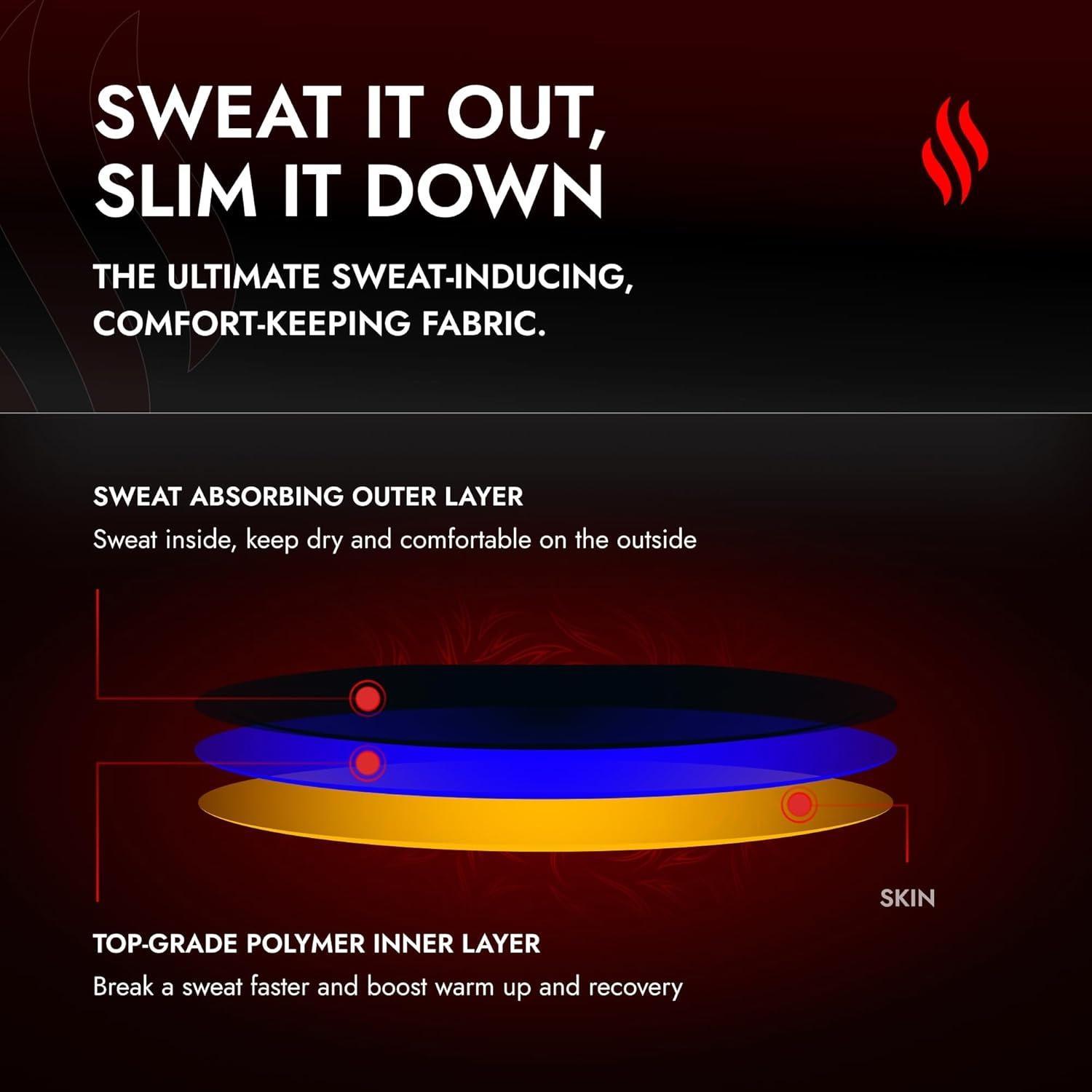 Women's Sauna Sweat Shirt Tummy Control Sauna Shirt Athletic Tee Compression T-Shirt Heat Trapping Sauna Vest for Women