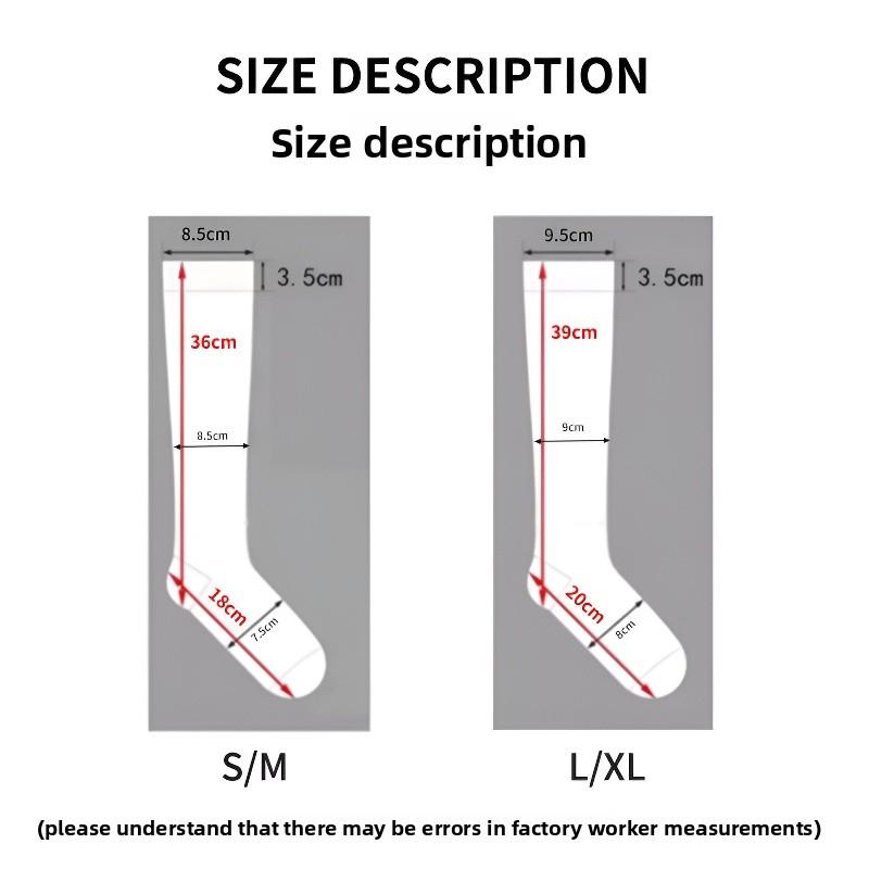 6-Pack Compression Socks for Women – Long-, Performance-Boosting for Running, Gym & Fitness | Fun Pattern Designs | CompressionSocks RunningGear FitnessEssentials PerformanceBoost GymStyle PatternedSocks Compression Knee-High Socks Floral Calf Wide