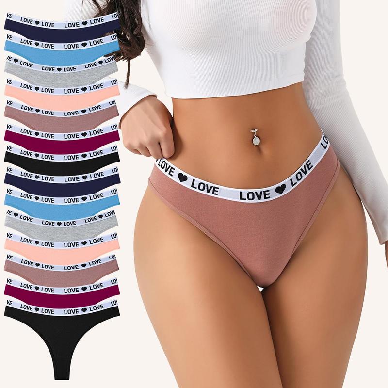 Seamless Cotton Thongs for Women Multipack Soft Breathable No Show Underwear Invisible Panties Stretchy Comfortable Everyday Wear Workout Essentials