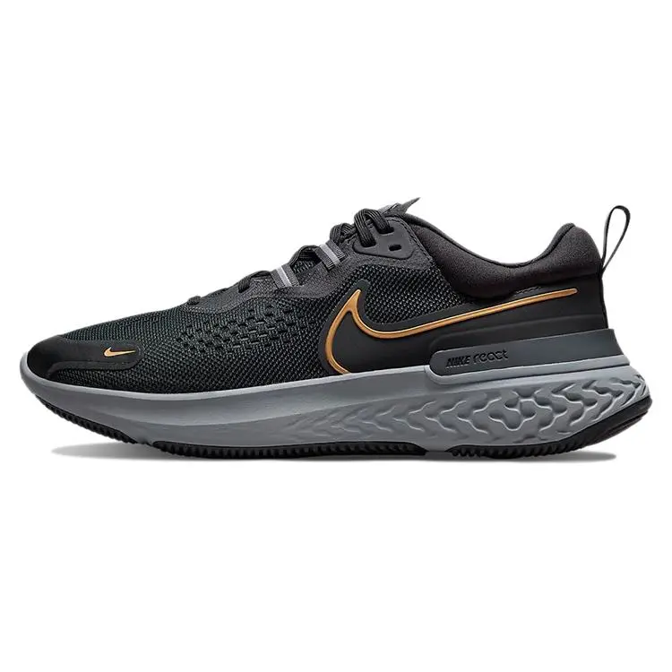 Nike React Miler 2 'Black Metallic Gold' CW7121-005
