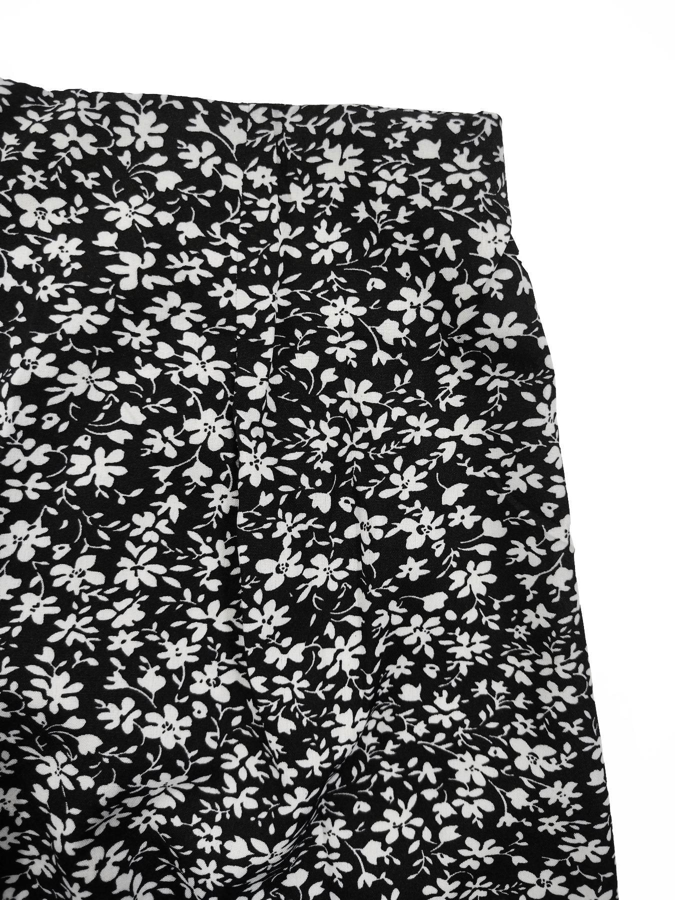 Women's Ditsy Floral Print Split Thigh A Line Skirt, Boho Bohemian Casual High Waist Midi Skirt for Beach Holiday Vacation, Summer Outfits 2024, Ladies Summer Clothes, Womenswear Bottom