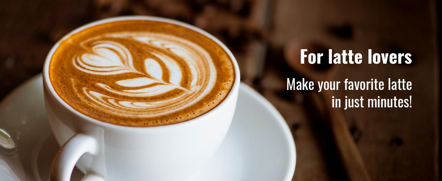 Espresso Machine 20 Bar, Professional Espresso Machine with Milk Frother and Touchscreen, Expresso Coffee Machines with Adjustable Temperature,for Cappuccino, Latte