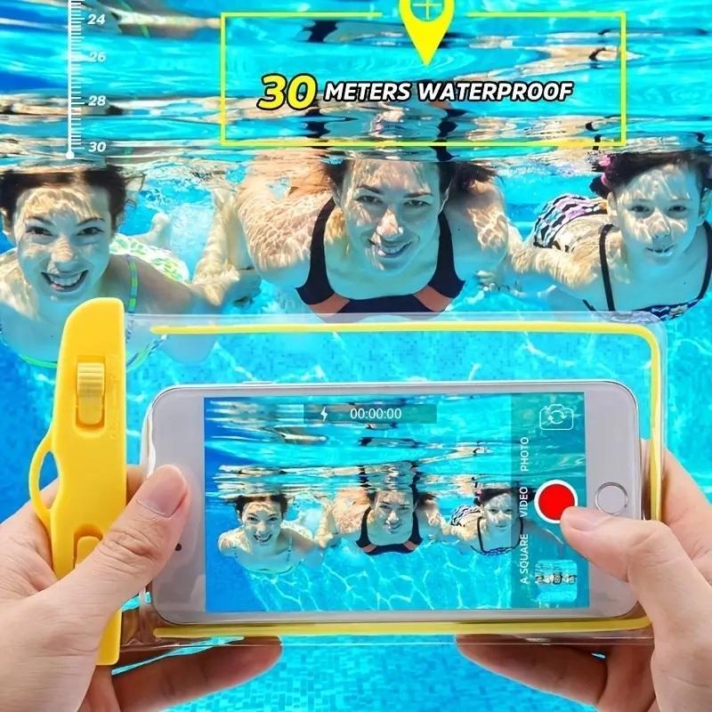 Waterproof Phone Case, Universal Waterproof Phone Protective Case, Swimming Phone Accessories for iPhone 16 15 14 Plus 13 12 11 Pro Max Huawei Xiaomi Samsung