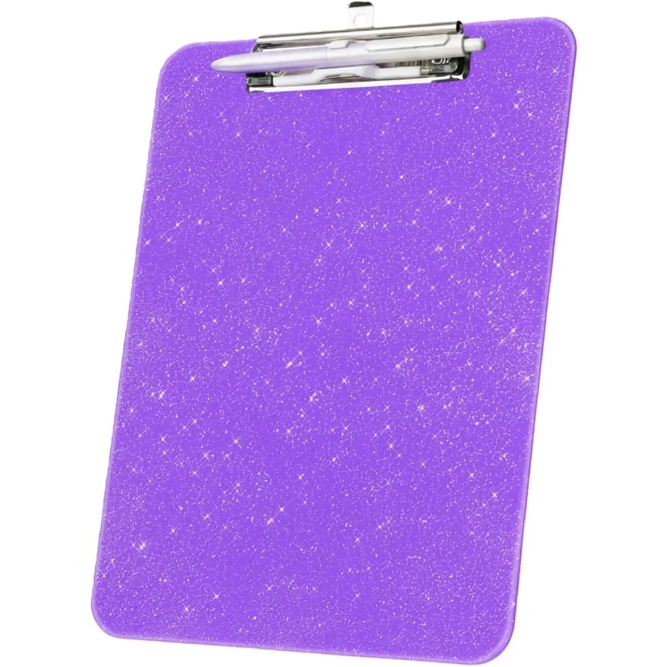 Glitter Clipboard,Cute  Clip Boards 8.5x11 with Pen Holder | Standard A4 Letter Size,Lightweight,Sparkly  Plastic Clipboards for Women Teachers School Office  Work