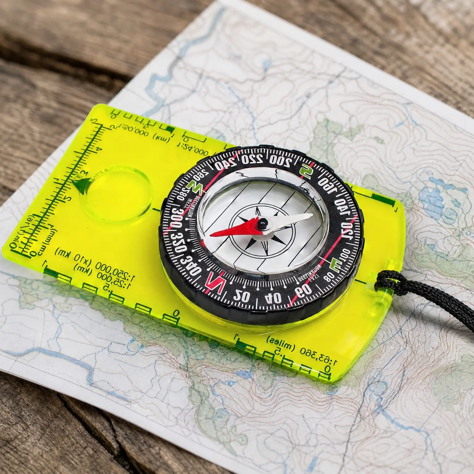 Orienteering Compass - Advanced Scout Compass for Hiking, Camping, and Backpacking - Best Survival Gift for KidsGift