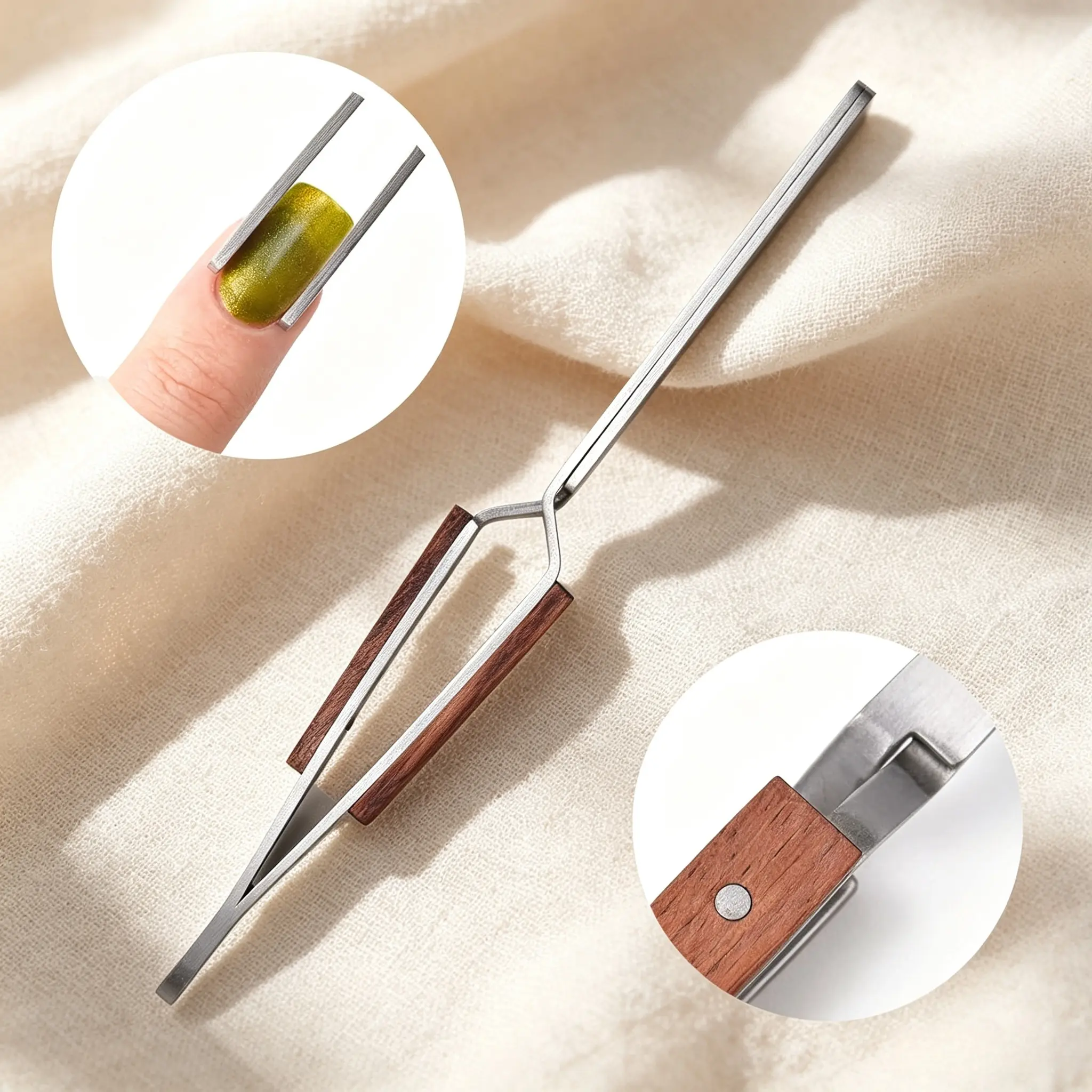 Nail Shaping Clip Fixing Clip X-type Stainless Steel Tweezers Shaping Clip Extension Crystal Nail Shaping Pliers Nail Tools Nail Clip Nail Styling Stainless Steel Nail Shaping Tweezers C-Curve Nail Art Tool Nail and Foot Care Tools