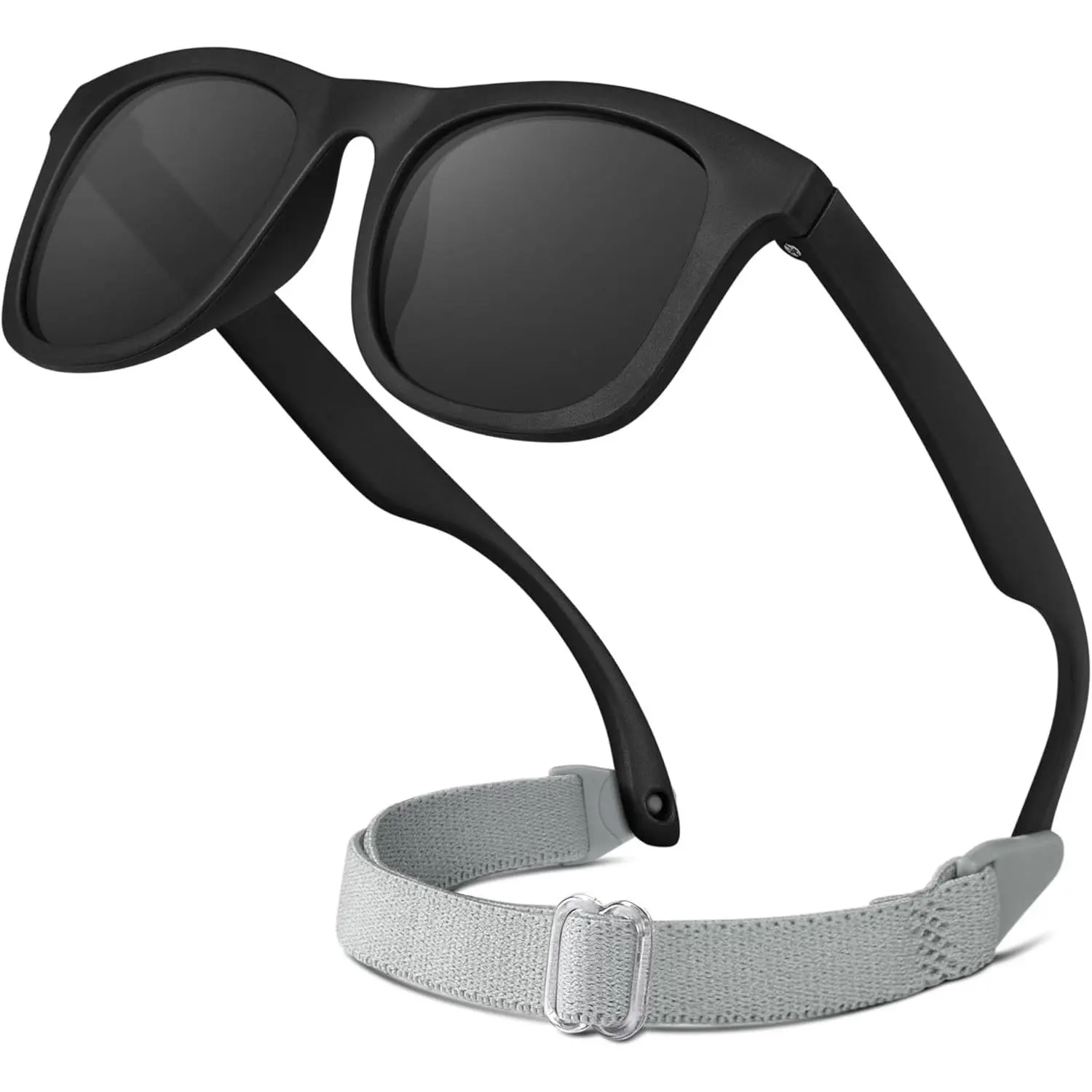 Baby Sunglasses Boys&Girls with Strap UV400 Polarized Flexible for Toddler,Infant and Newborn(0-24month) RBK0231