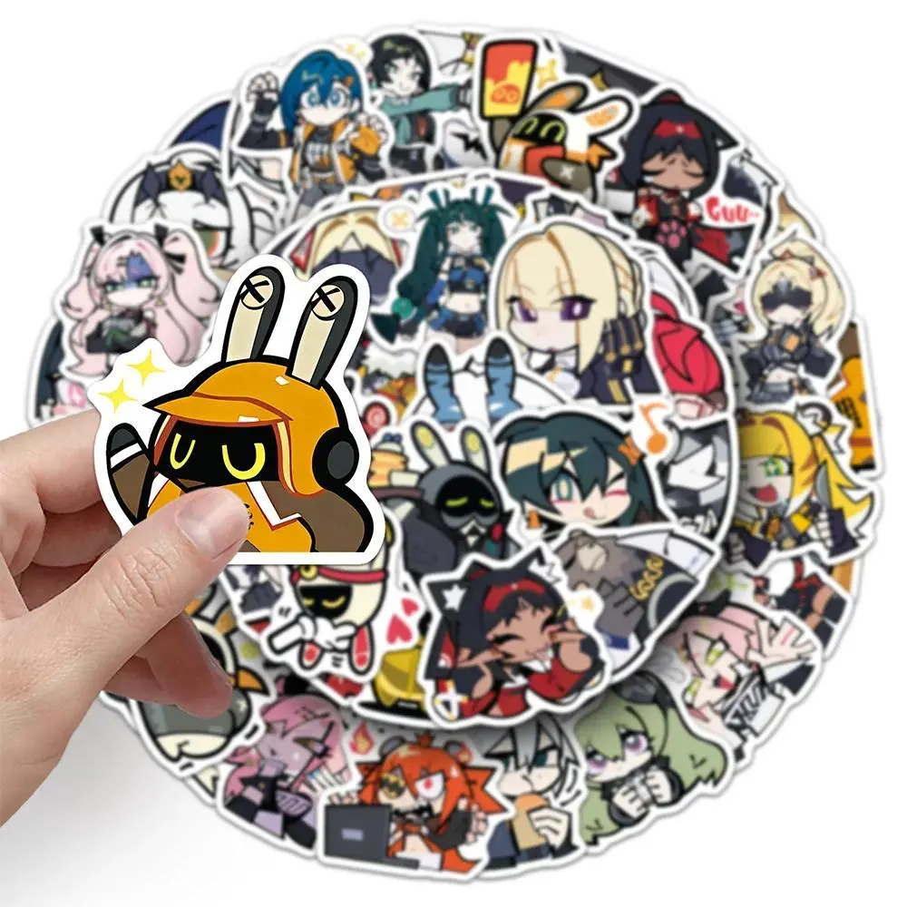 10/30/50pcs Cartoon Zenless Zone Zero Game Stickers Cute Ellen Joe Evelyn Chevalier Anime Decals Laptop Phone Guitar Sticker Toy