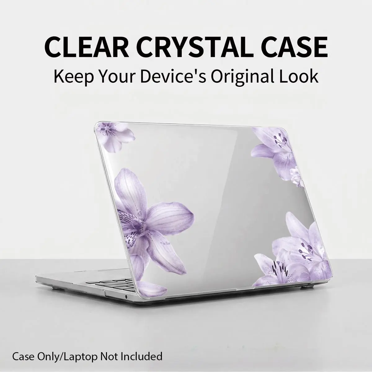 Clear Crystal Shockproof Case for MacBook/matebook,Full Transparent Hard PC Cover with Cooling Vents,Snug Fit Laptop Shell,compatible with 13 Neo/13.3 Air/13.3 Pro/13.6Air/14.2 Pro/15Air/16.2Pro/D16/14 Ultra