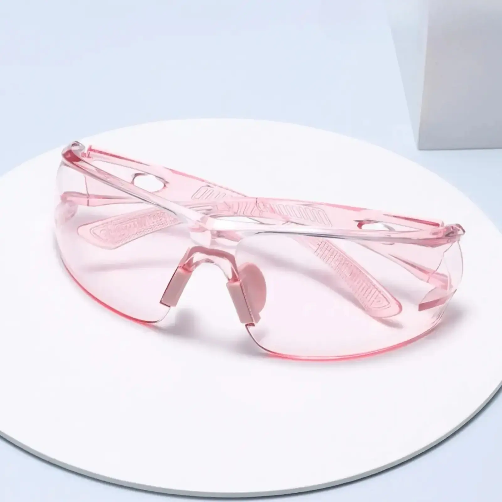 3Pcs/1Pcs Unisex Flat Lens Safety Glasses, Clear Anti-Scratch Transparent Eyewear, Stylish Protective Eyeglasses for Men Women, Ideal for Home, Outdoor & Daily Casual Wear #summervibes