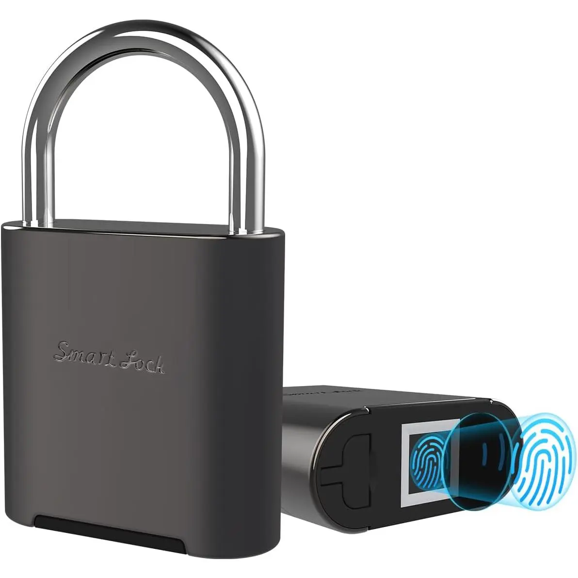 Biometric Fingerprint Padlock, IP66   Gym Locker Lock for Athletes, Students, Swimmers, School Lockers, Swimming Pools &  Grounds