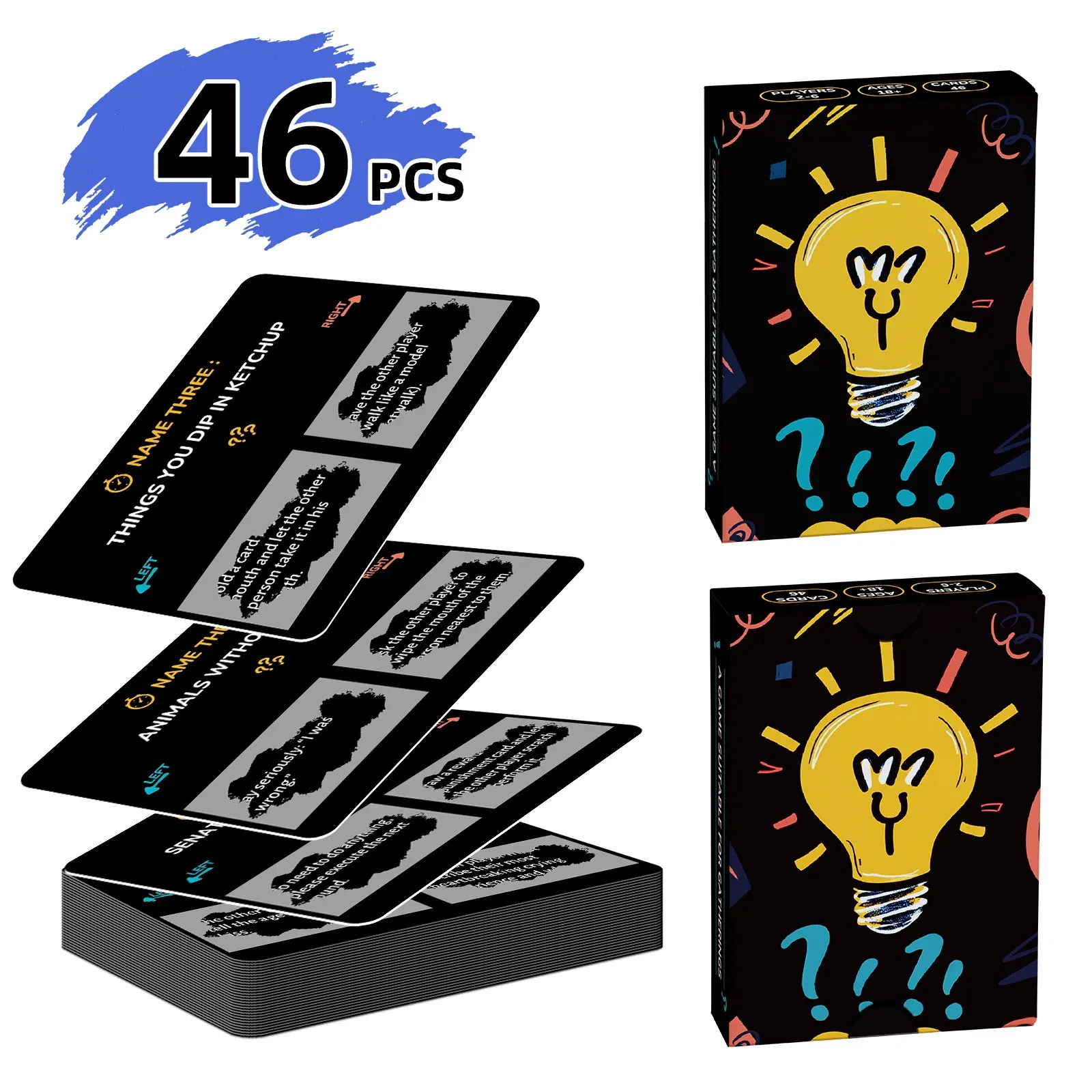 46 True or Dare Game Cards, Interactive Scratch & Win Cards, Adult Party Games, Fun Social Drinking Game, Perfect for Parties