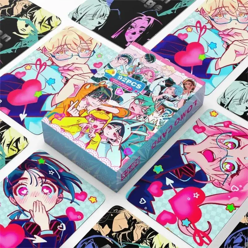 The latest 92PCS ALIENSTAGE anime photo card, alien stage mini sticker, self-printed LOMO card for 2025