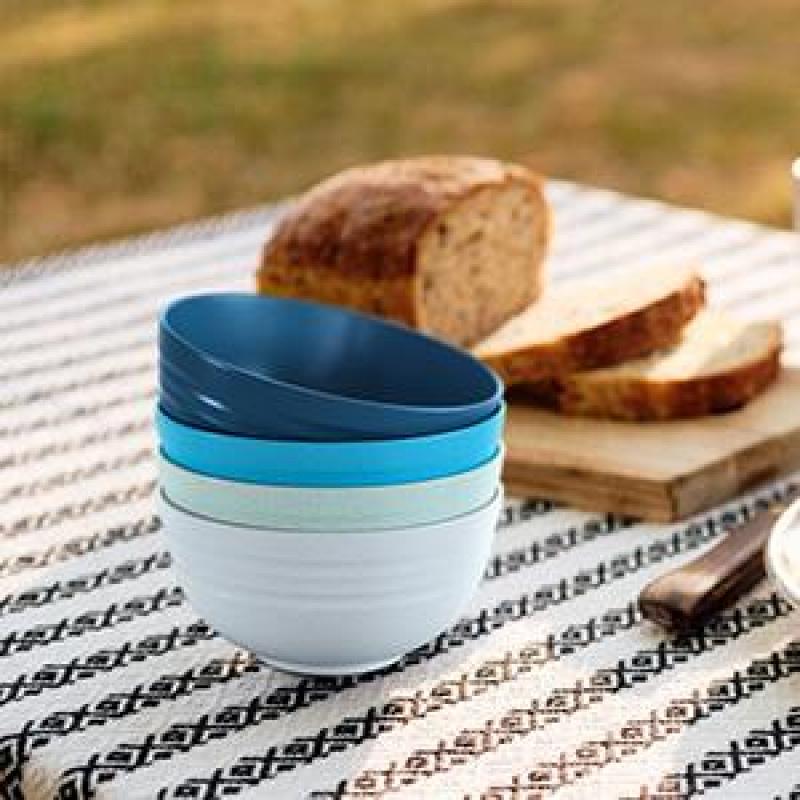 Unbreakable Cereal Bowls 25 OZ Microwave and Dishwasher Safe BPA-Free Bowl Dessert Bowls for Serving Soup, Oatmeal, Pasta and Salad [Set of 6]